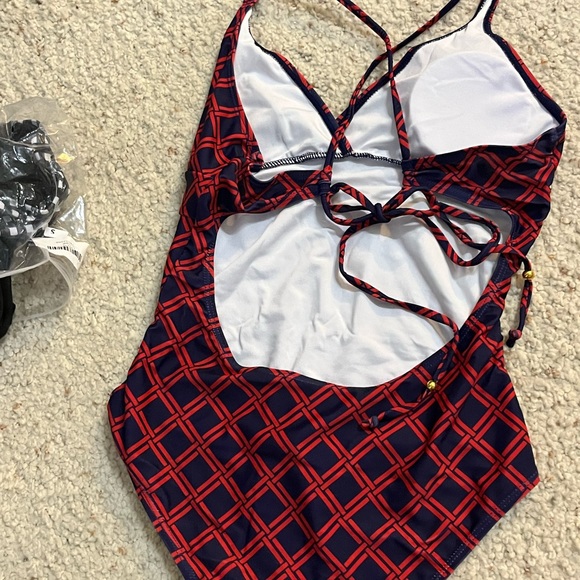 Swim suit - never worn.  Ordered wrong size and can’t return.  From gracesunny - Picture 3 of 3